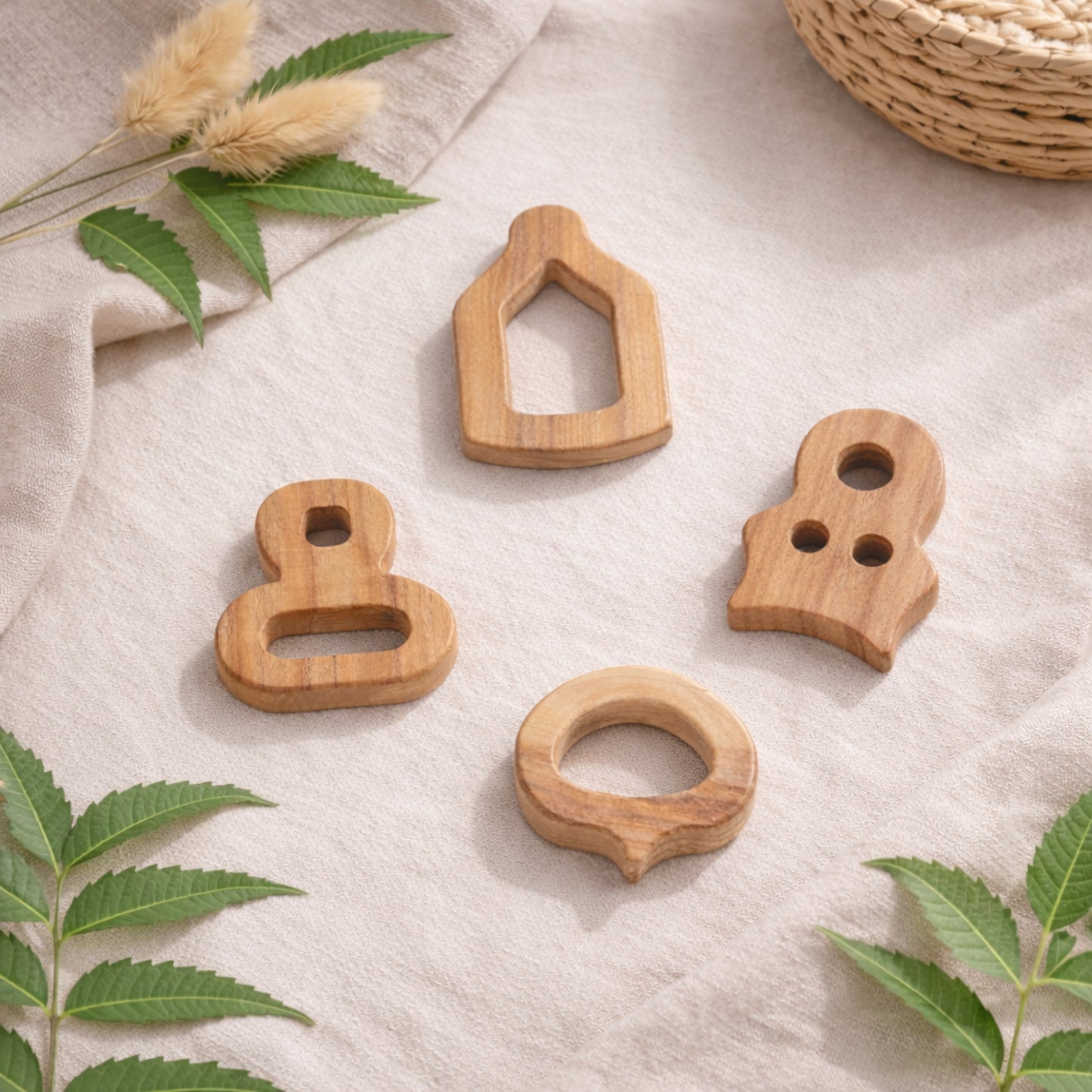 Googoos Neem Wooden Teether