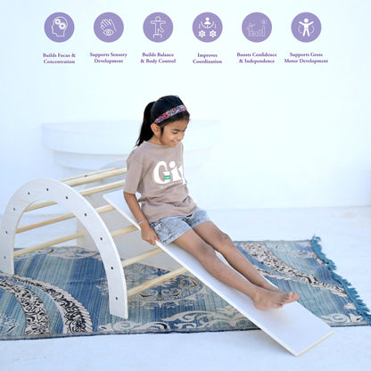 Googoos Arch Rocker with Slide & Cushion