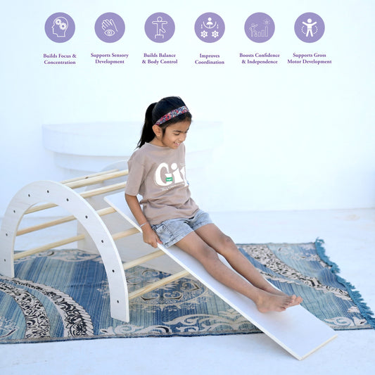 Googoos Arch Rocker with Slide & Cushion