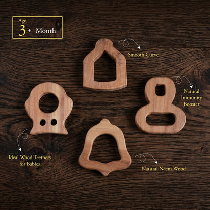 Googoos Neem Wooden Teether