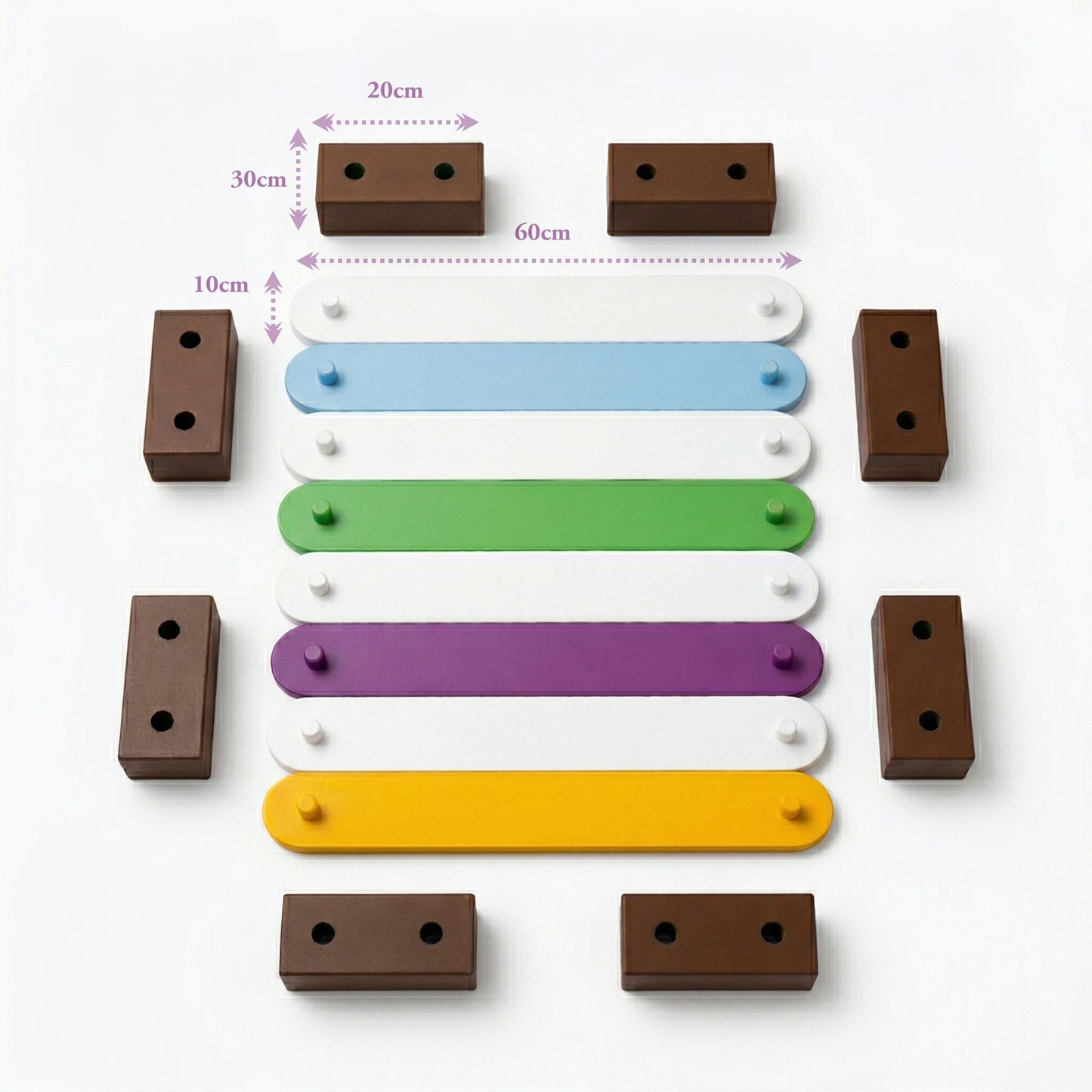 Googoos Wooden Balancing Beam