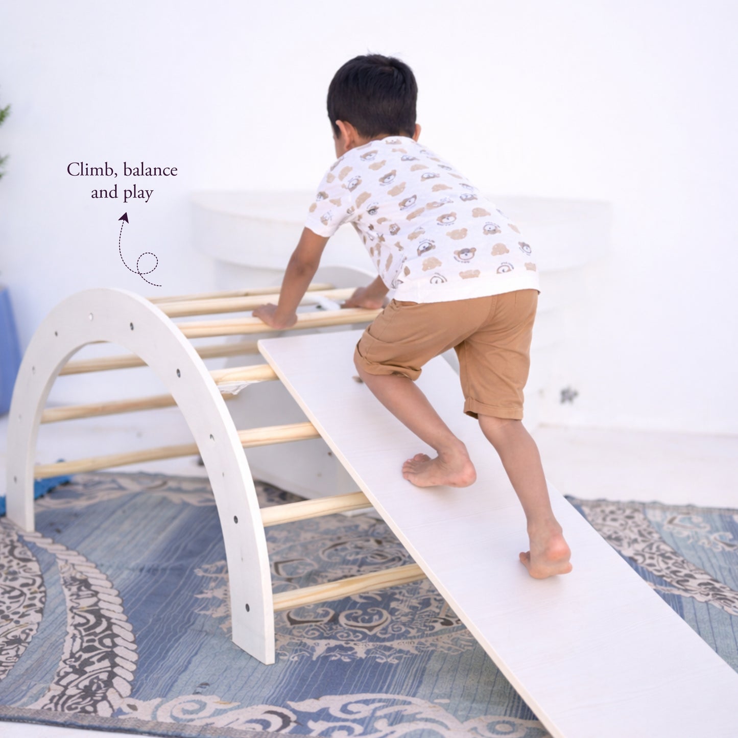 Googoos Arch Rocker with Slide & Cushion