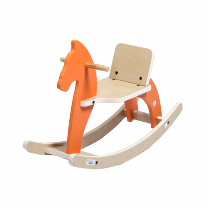Googoos Handmade Traditional Wooden Rocking Horse (Chetak)