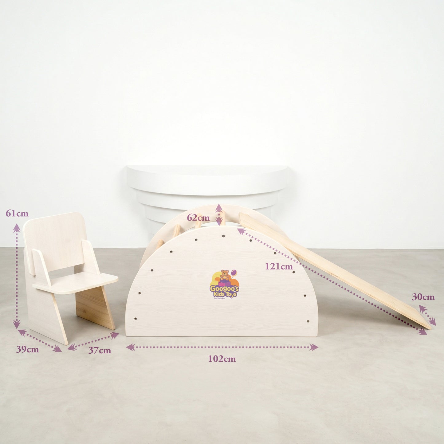 Googoos Arch Rocker with Slide & Cushion