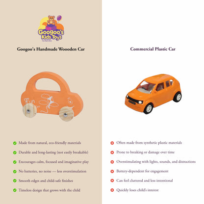 Googoos Wooden Car